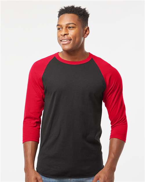 Unisex Fine Jersey Raglan T-Shirt - Tultex - 245