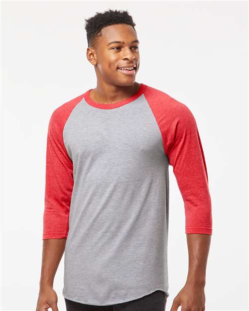 Unisex Fine Jersey Raglan T-Shirt - Tultex - 245