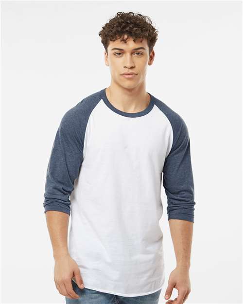 Unisex Fine Jersey Raglan T-Shirt - Tultex - 245