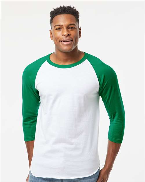 Unisex Fine Jersey Raglan T-Shirt - Tultex - 245