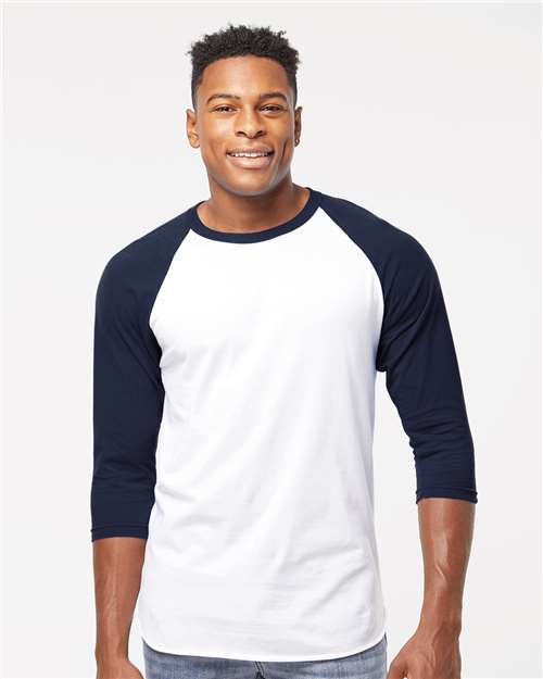 Unisex Fine Jersey Raglan T-Shirt - Tultex - 245