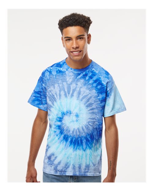 Unisex Multi-Color Tie-Dyed T-Shirt - Colortone - 1000