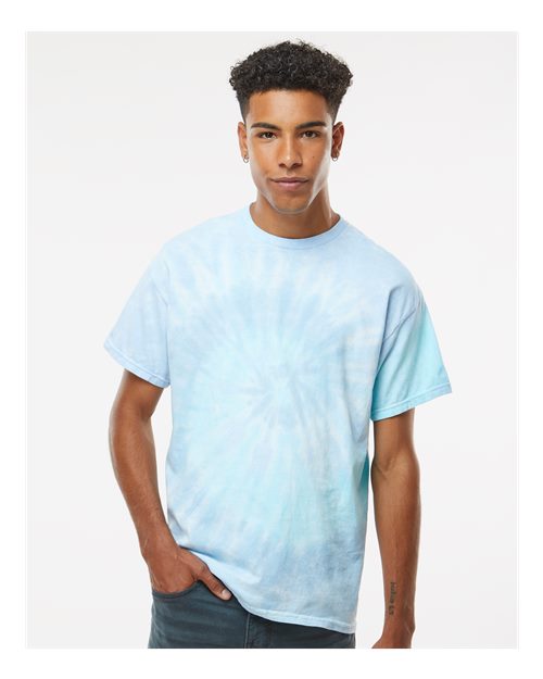 Unisex Multi-Color Tie-Dyed T-Shirt - Colortone - 1000