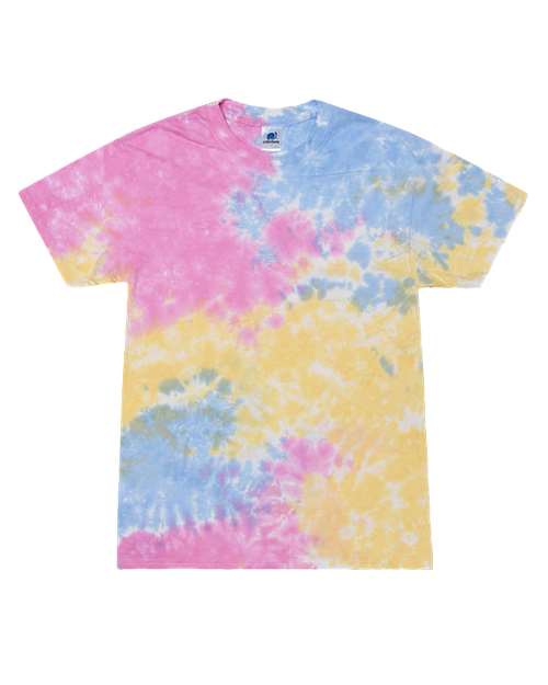 Unisex Multi-Color Tie-Dyed T-Shirt - Colortone - 1000