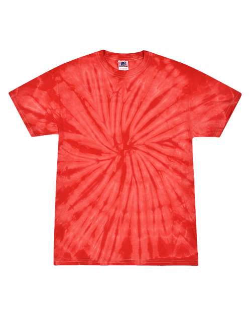 Unisex Multi-Color Tie-Dyed T-Shirt - Colortone - 1000