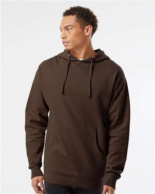 Unisex Midweight Hooded Sweatshirt - Independent Trading Co. - SS4500