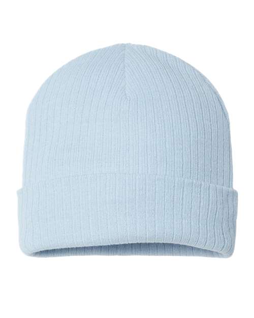 Sustainable Rib Cuffed Beanie - Atlantis Headwear - RIO
