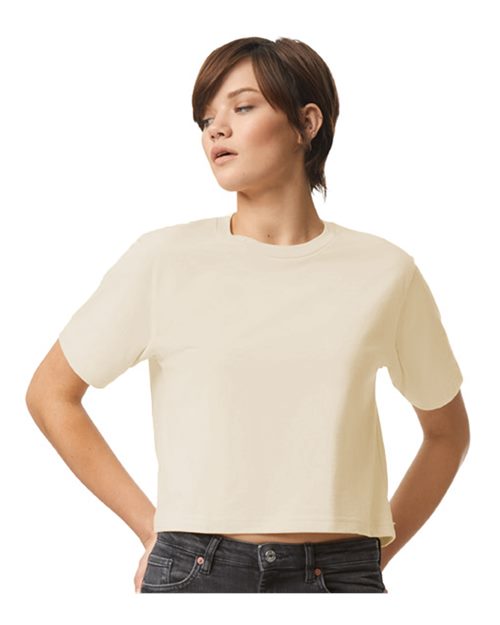 Women's Fine Jersey Mid-Length Boxy Tee - American Apparel - 102