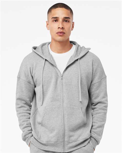 Unisex Sponge Fleece DTM Full-Zip Hoodie Sweatshirt - BELLA + CANVAS - 3759