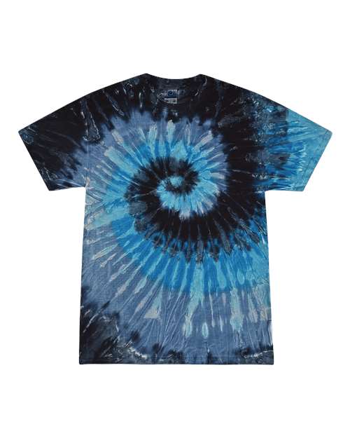 Unisex Multi-Color Tie-Dyed T-Shirt - Colortone - 1000