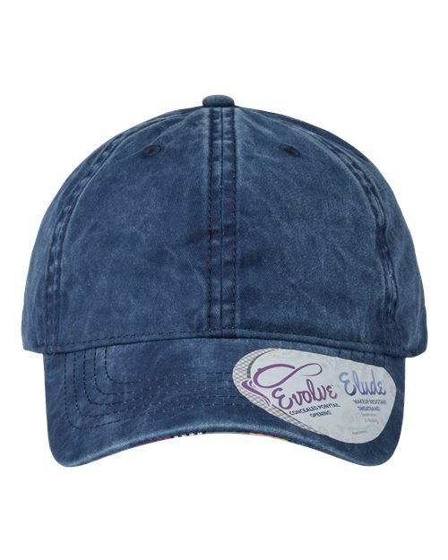 Women's Pigment-Dyed with Fashion Undervisor Cap - Infinity Her - CASSIE