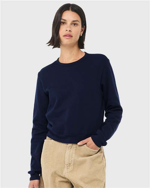 Women's Sponge Fleece Crewneck Sweatshirt - BELLA + CANVAS - 7511