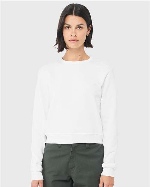 Women's Sponge Fleece Crewneck Sweatshirt - BELLA + CANVAS - 7511