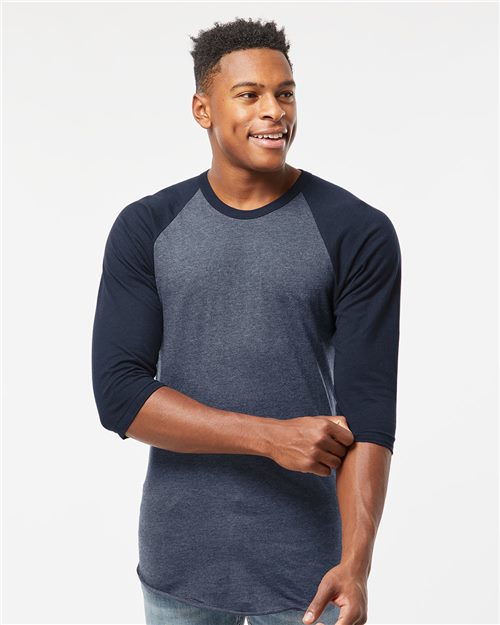 Unisex Fine Jersey Raglan T-Shirt - Tultex - 245