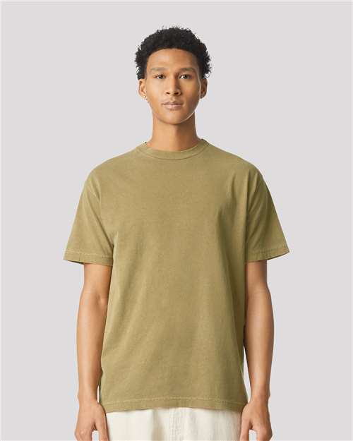 Unisex Heavyweight Cotton Garment-Dyed Tee - American Apparel - 1301GD