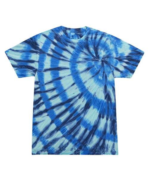 Unisex Multi-Color Tie-Dyed T-Shirt - Colortone - 1000