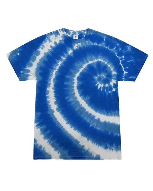 Unisex Multi-Color Tie-Dyed T-Shirt - Colortone - 1000