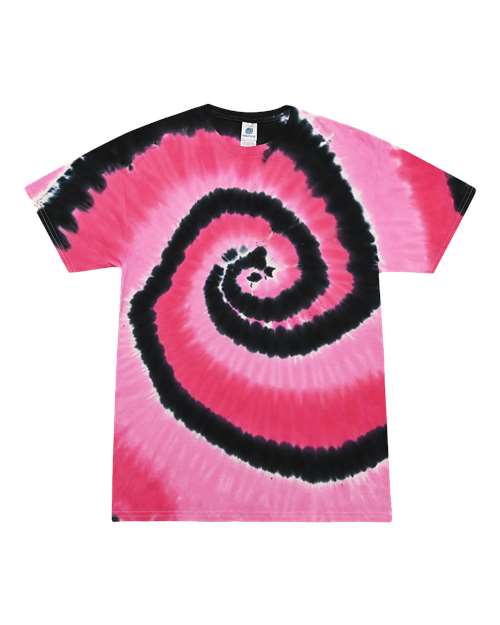 Unisex Multi-Color Tie-Dyed T-Shirt - Colortone - 1000