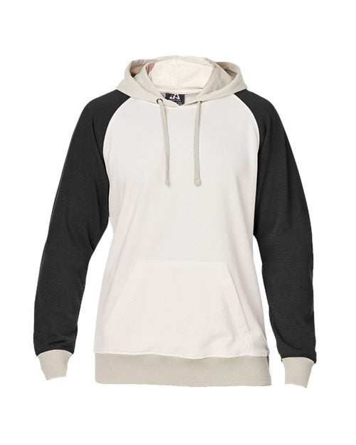 Unisex Vintage Tricolor Hooded Sweatshirt - J. America - 8886