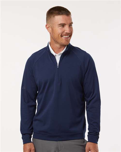 Men's Club Quarter-Zip Pullover - Adidas - A598
