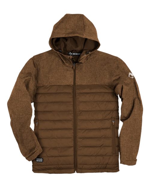 Men's Pinnacle Soft Shell Puffer Jacket - DRI DUCK – 5324