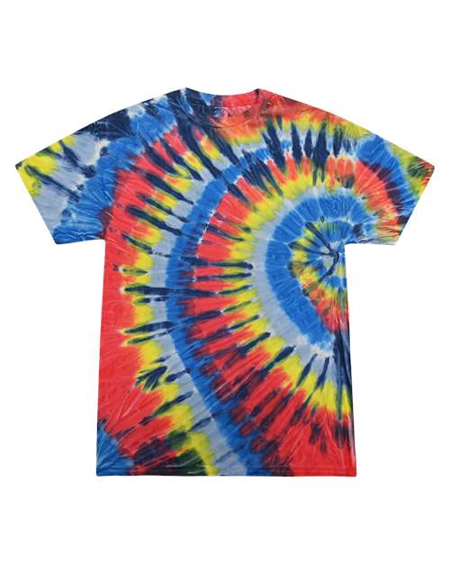 Unisex Multi-Color Tie-Dyed T-Shirt - Colortone - 1000