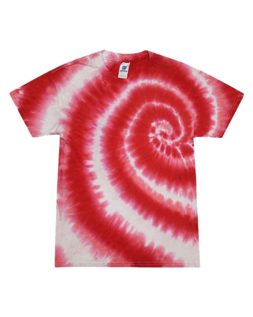 Unisex Multi-Color Tie-Dyed T-Shirt - Colortone - 1000