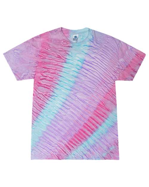 Unisex Multi-Color Tie-Dyed T-Shirt - Colortone - 1000