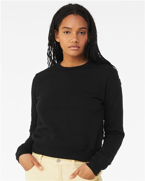 Women's Sponge Fleece Crewneck Sweatshirt - BELLA + CANVAS - 7511