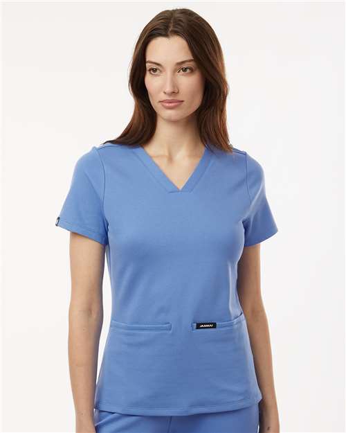 Women's Cesi UltraSOFT™ Scrub V-Neck Top - Jaanuu - W30003