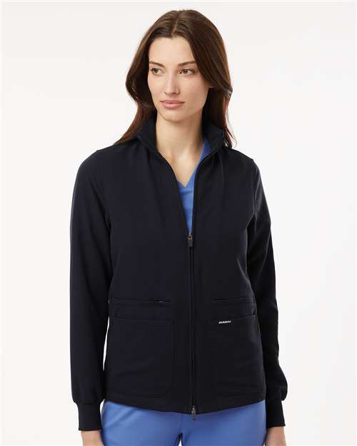Women's Ceri Essential Full-Zip 6-Pocket Scrub Jacket - Jaanuu - W60001