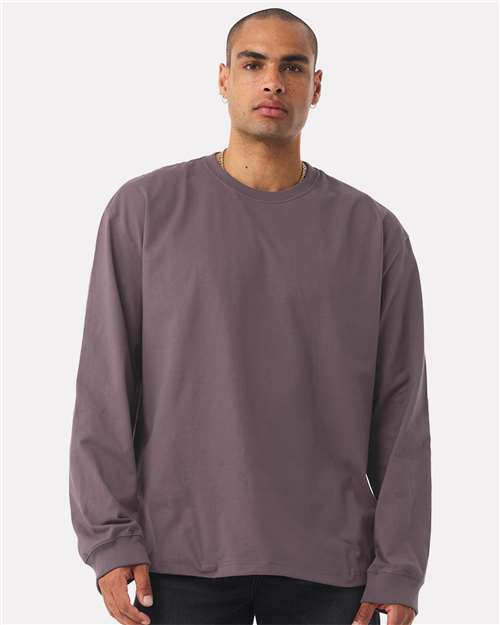 Unisex 7.5 oz Heavyweight Long Sleeve Tee - BELLA + CANVAS - 4651