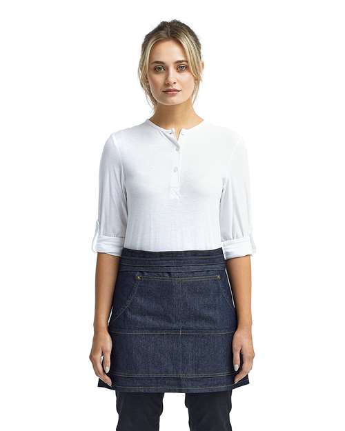 Jeans Stitch Denim Waist Apron - Artisan Collection by Reprime - RP125