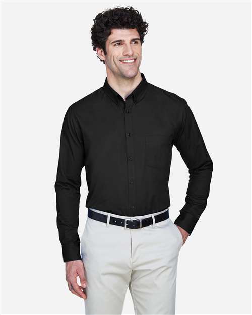 Men's Operate Twill Dress Shirt - CORE365 - 88193