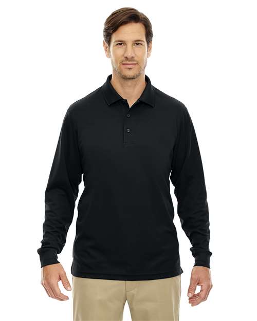 Men's Tall Pinnacle Performance Long Sleeve Piqué Polo - CORE365 - 13277