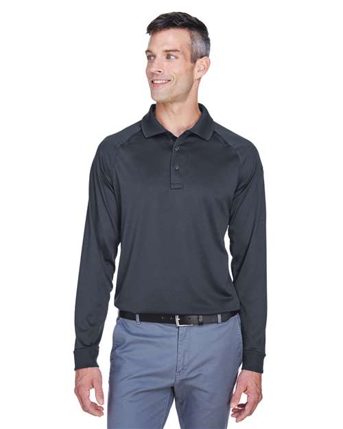Men's Advantage Long Sleeve Tactical Polo - Harriton – M211L