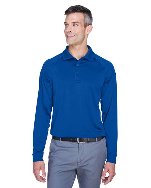 Men's Advantage Long Sleeve Tactical Polo - Harriton – M211L