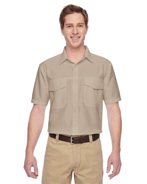 Men's Key West Short Sleeve Performance Staff Shirt - Harriton - M580