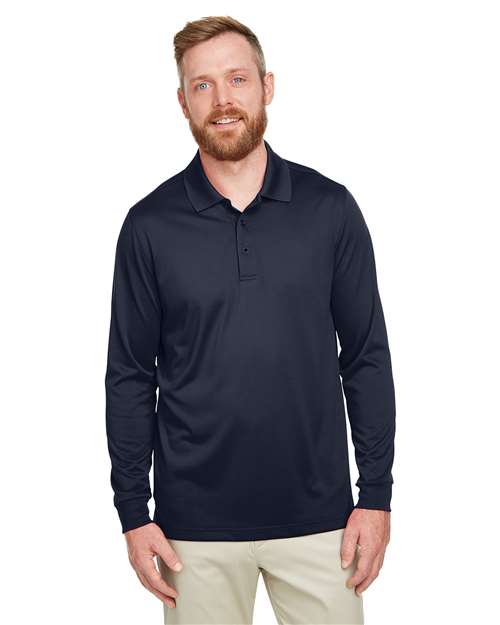 Men's Tall Advantage Long Sleeve Snag Protection Plus IL Polo - Harriton – M348LT