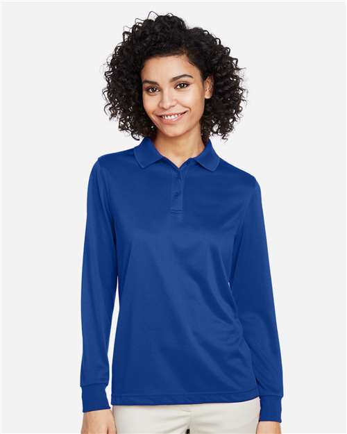 Women's Advantage Snag Protection Plus IL Long Sleeve Polo - Harriton – M348LW