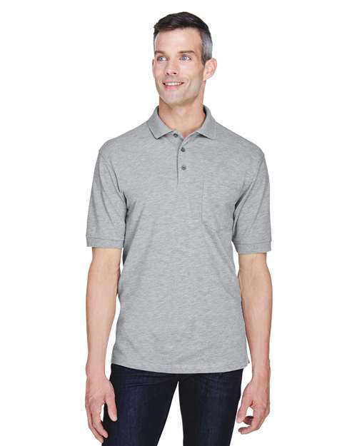 Men's Easy Blend™ Polo with Pocket - Harriton – M265P