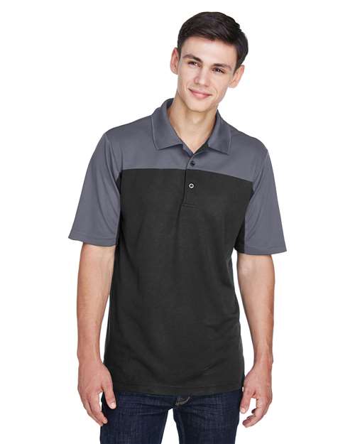 Men's Balance Colorblock Performance Piqué Polo - CORE365 - 14496