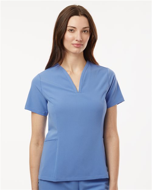 Women's Calix Fit & Flare Scrub V-Neck Top - Jaanuu - W10003