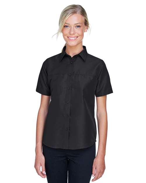 Women's Key West Short Sleeve Performance Staff Shirt - Harriton - M580W