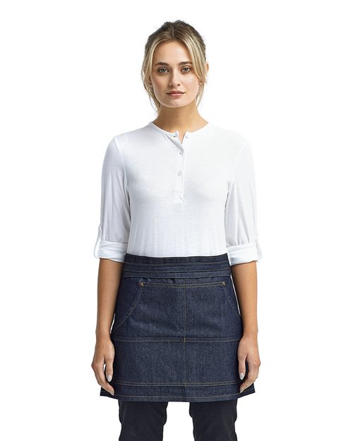 Jeans Stitch Denim Waist Apron - Artisan Collection by Reprime - RP125