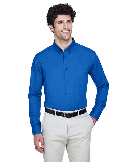 Men's Operate Twill Dress Shirt - CORE365 - 88193