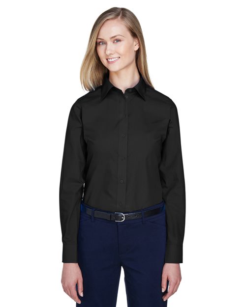 Women's Crown Collection® Broadcloth Woven Dress Shirt - Devon & Jones - D620W