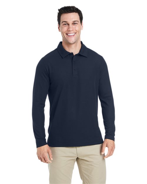 Men's Fusion ChromaSoft™ Long Sleeve Pique Polo - CORE365 - 13357