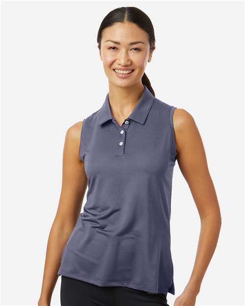 Women's Ottoman Sleeveless Polo - Adidas – A1005