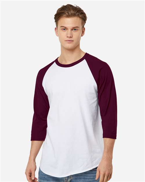 Unisex Fine Jersey Raglan T-Shirt - Tultex - 245
